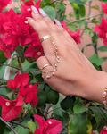 Saanjh (Double finger ring)