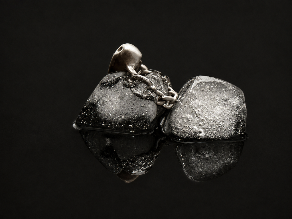Metallic Love ring