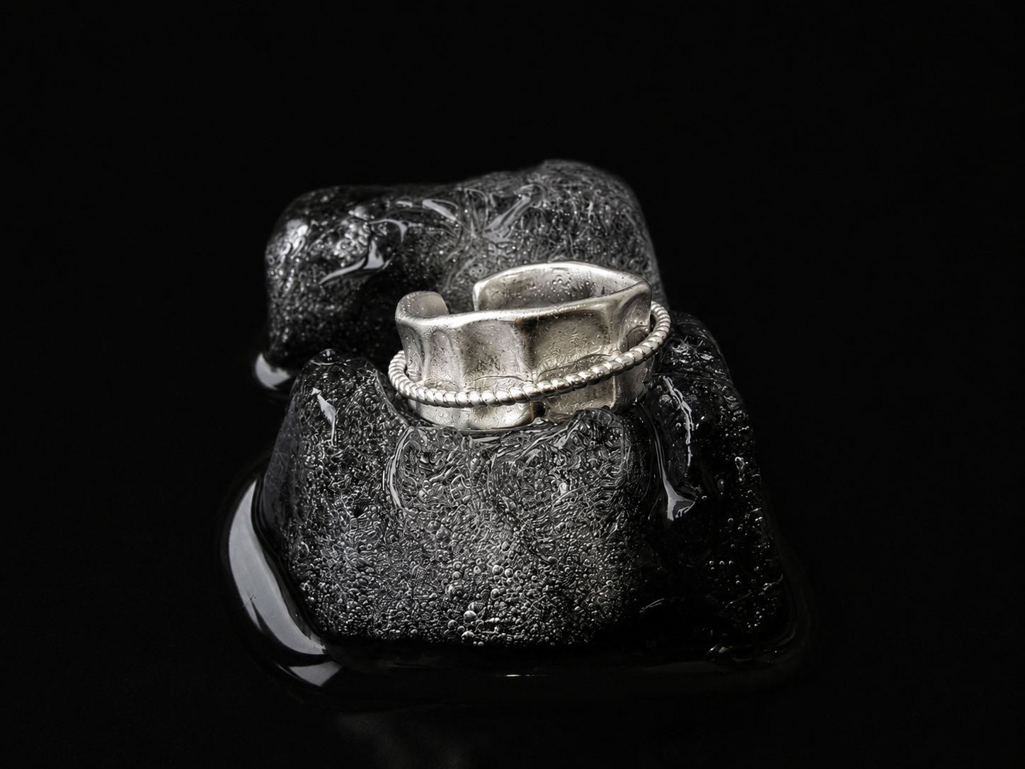 The Molten Crown Ring