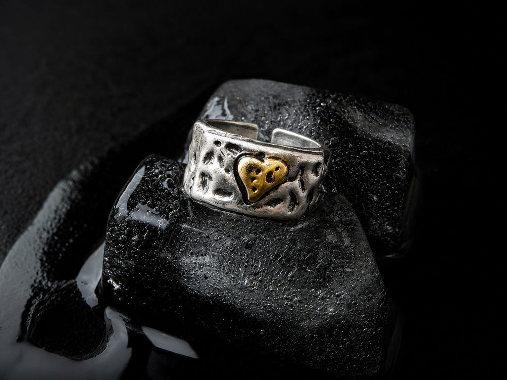 The Golden Heart Ring
