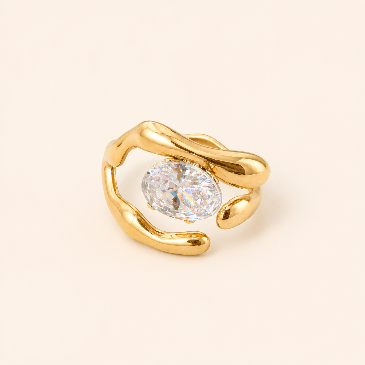 Crystal Tide Ring