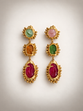 Ruby Relic Earrings
