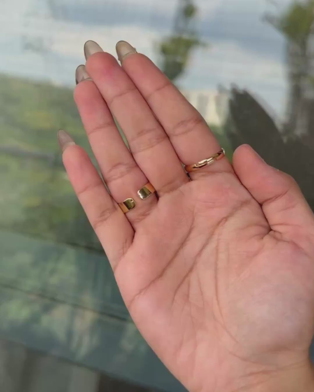 Saanjh (Double-Finger Ring)